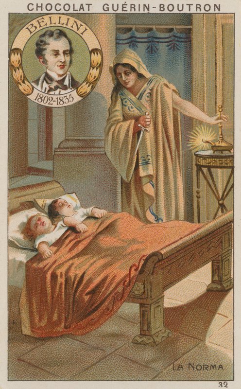 Bellini, La Norma alkotó: French School
