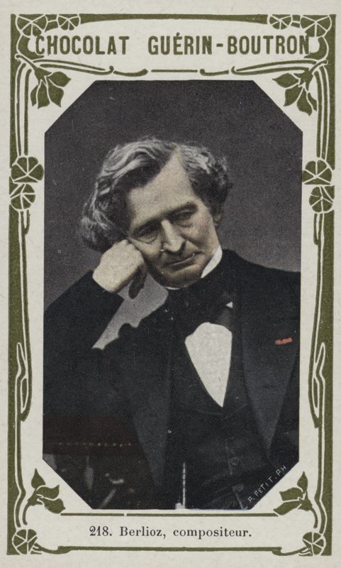 Berlioz, zeneszerző (színes fotó) alkotó: French School