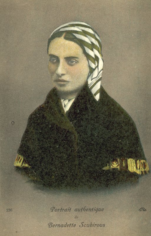 Bernadette Soubirous (színes litó) alkotó: French School