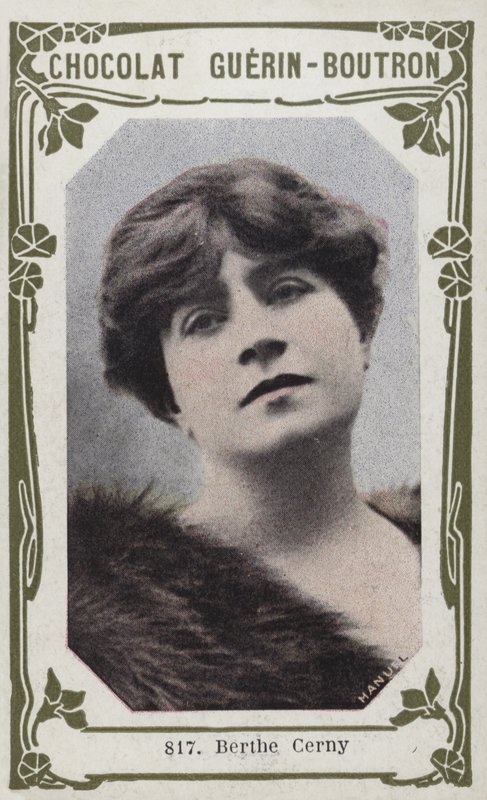Berthe Cerny (színes fotó) alkotó: French School