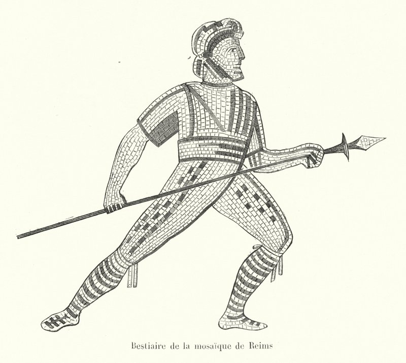 A Reims-mozaik bestiáriuma (metszet) alkotó: French School