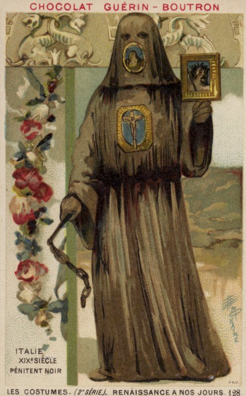 Fekete bűnbánó, Olaszország, 19. század alkotó: French School