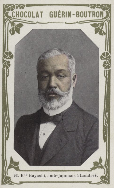 Boutron Hayashi, Japán londoni nagykövete (színes fotó) alkotó: French School