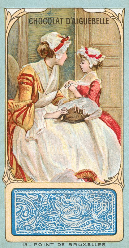 Brüsszeli pont csipke alkotó: French School