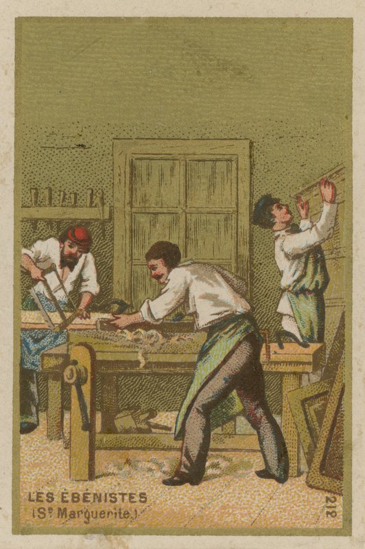 Bútorosok (Se Marguerite) alkotó: French School
