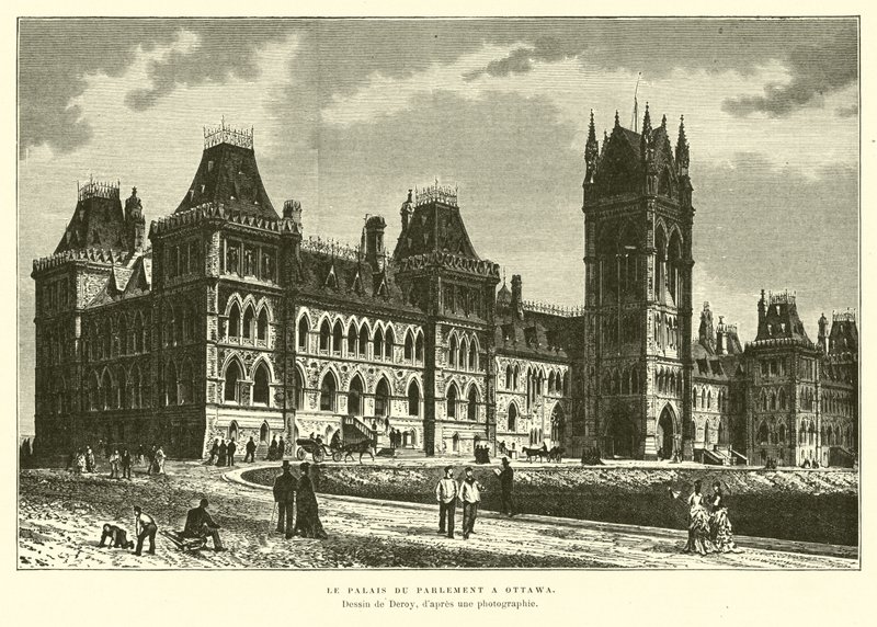 Kanadai parlament, Ottawa alkotó: French School