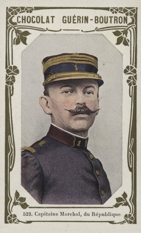 Marchal kapitány, a Köztársaság (színes fotó) alkotó: French School