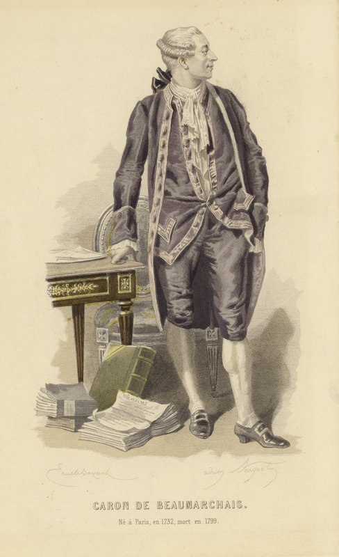 Charon de Beaumarchais (1732-1799) alkotó: French School