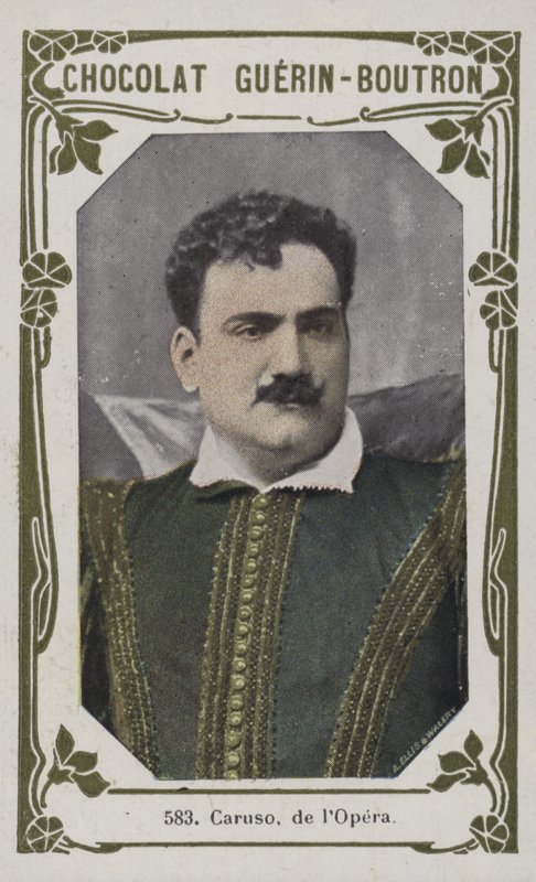 Caruso, de lOpera (színes fotó) alkotó: French School