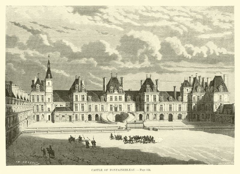 Fontainebleau kastélya alkotó: French School