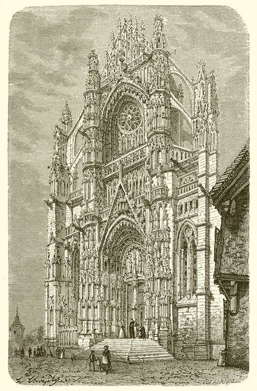 Beauvais katedrális alkotó: French School