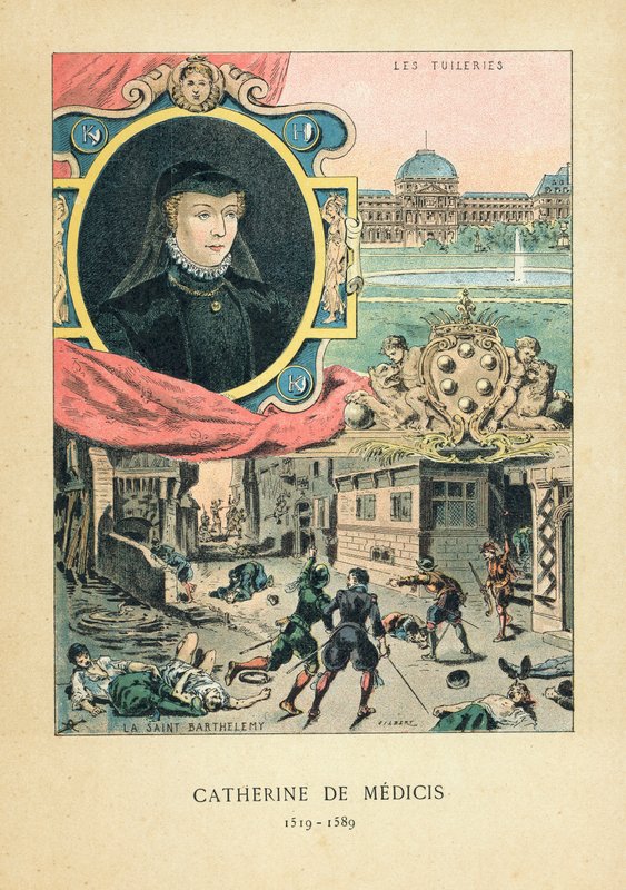 Katalin de Medici alkotó: French School