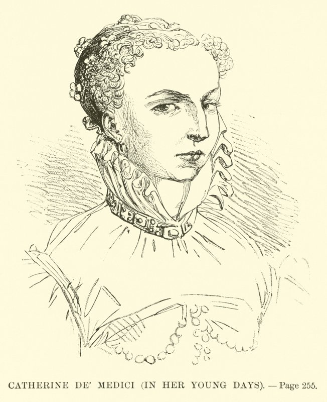 Catherine de Medici, fiatal korában alkotó: French School