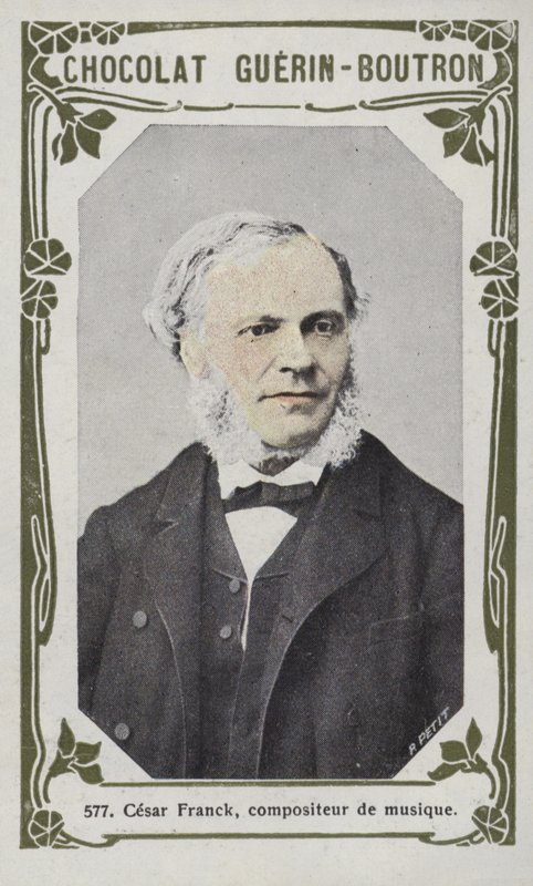 Cesar Franck zeneszerző (színes fotó) alkotó: French School