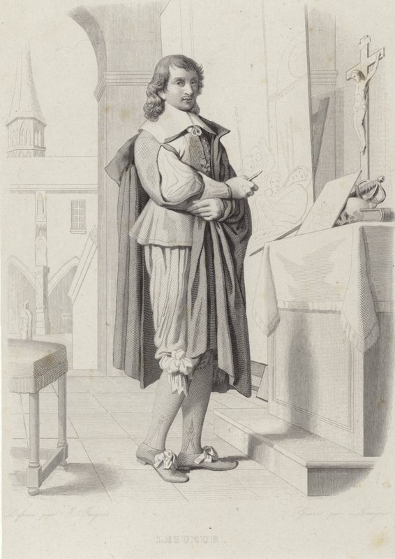 Charles Alexandre Lesueur alkotó: French School