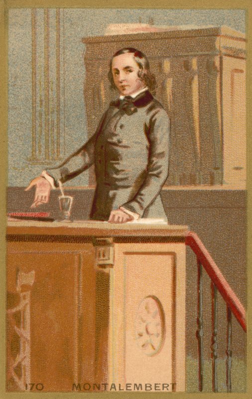 Charles Forbes Rene de Montalembert francia történész alkotó: French School