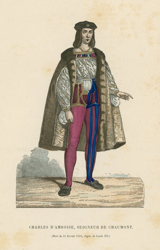 Charles II dAmboise, Chaumont ura alkotó: French School