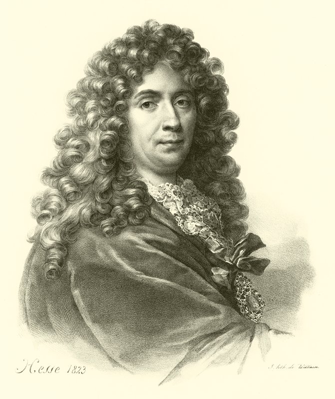 Charles Le Brun, portré (metszet) alkotó: French School
