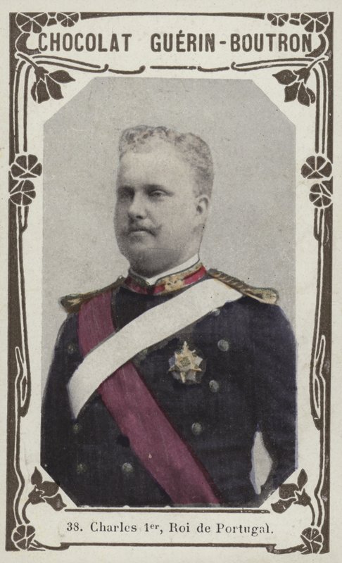 I. Károly, Portugália királya (színes fotó) alkotó: French School