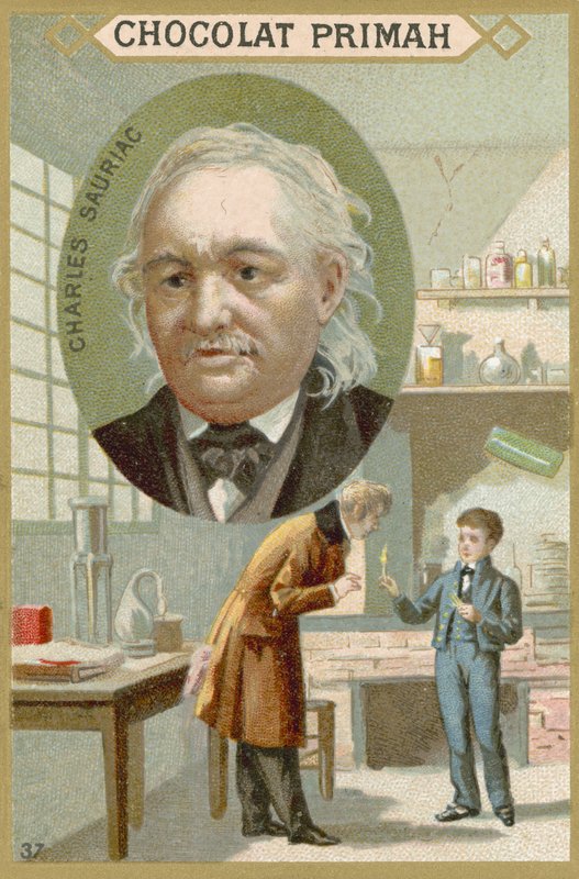 Charles Sauria francia kémikus alkotó: French School