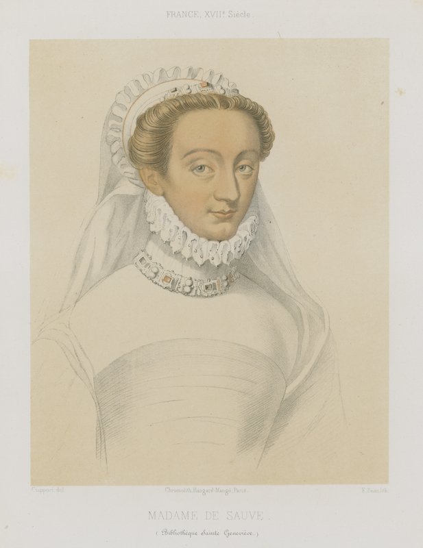 Charlotte of Sauve alkotó: French School