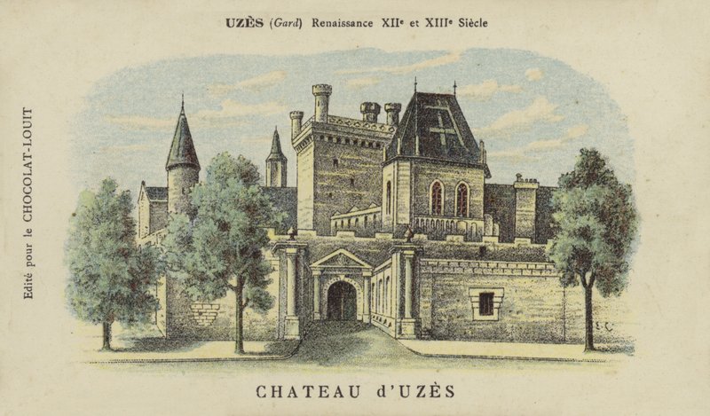 Chateau dUzes, Uzes, Gard alkotó: French School
