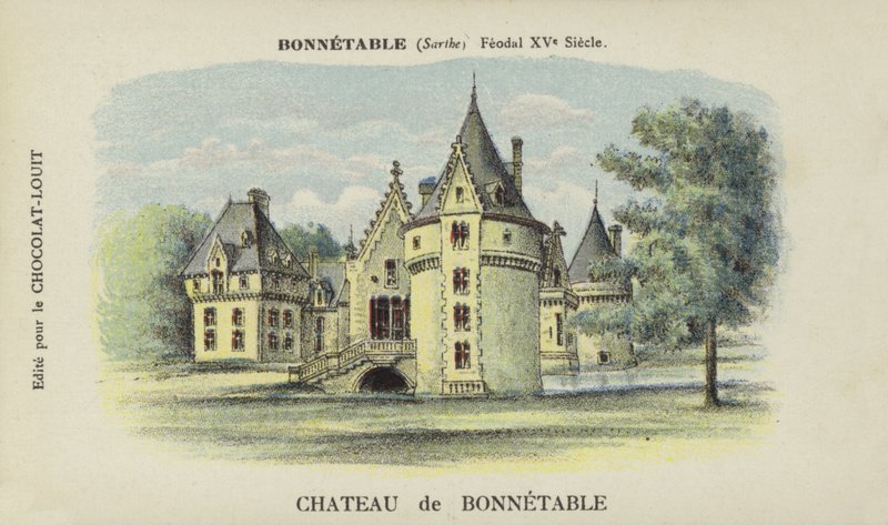 Chateau de Bonnetable, Bonnetable, Sarthe alkotó: French School
