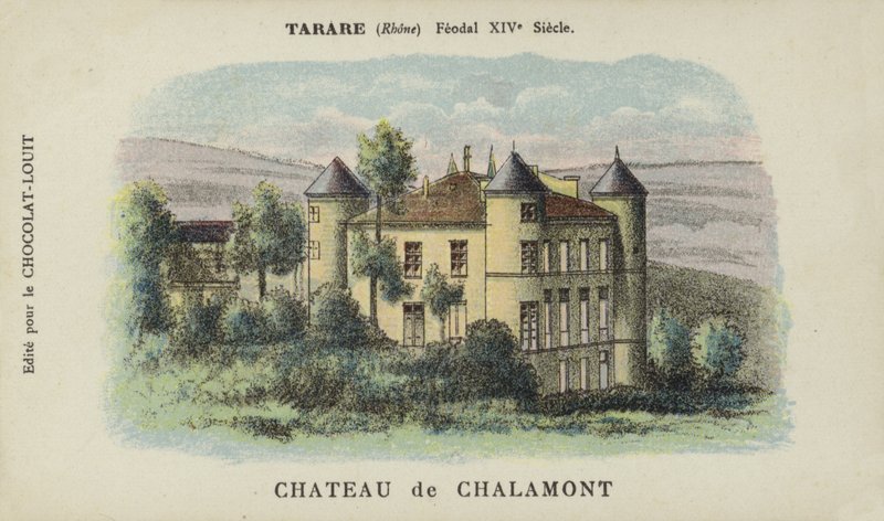 Chateau de Chalamont, Tarare, Rhone alkotó: French School