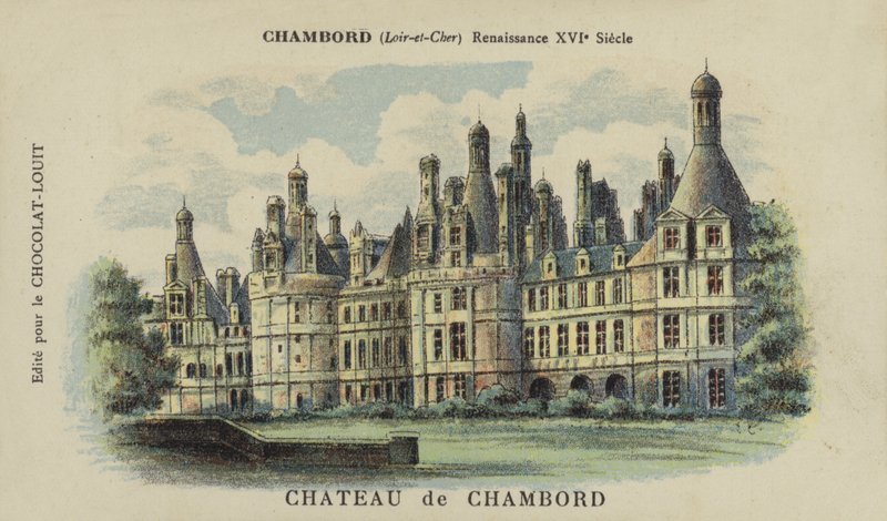 Chateau de Chambord, Chambord, Loir-et-Cher alkotó: French School