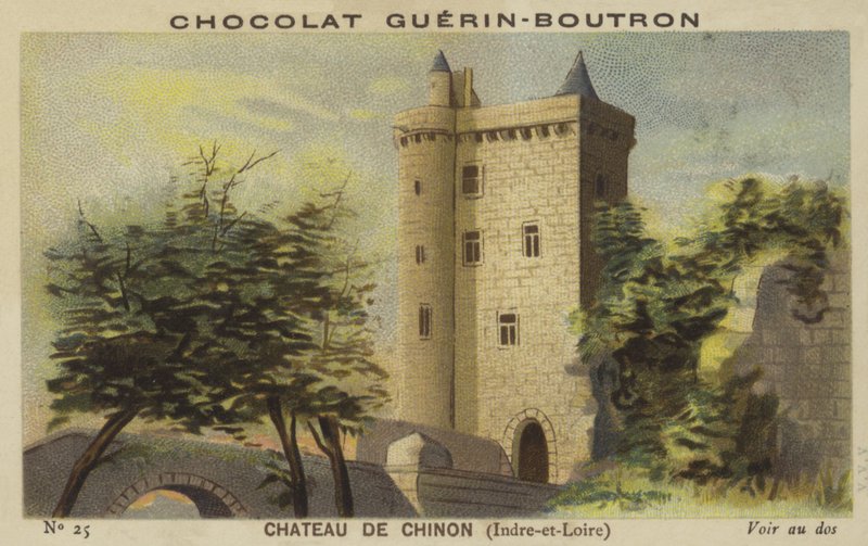 Chinon kastélya, Indre-et-Loire alkotó: French School