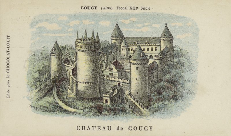 Chateau de Coucy, Coucy, Aisne alkotó: French School