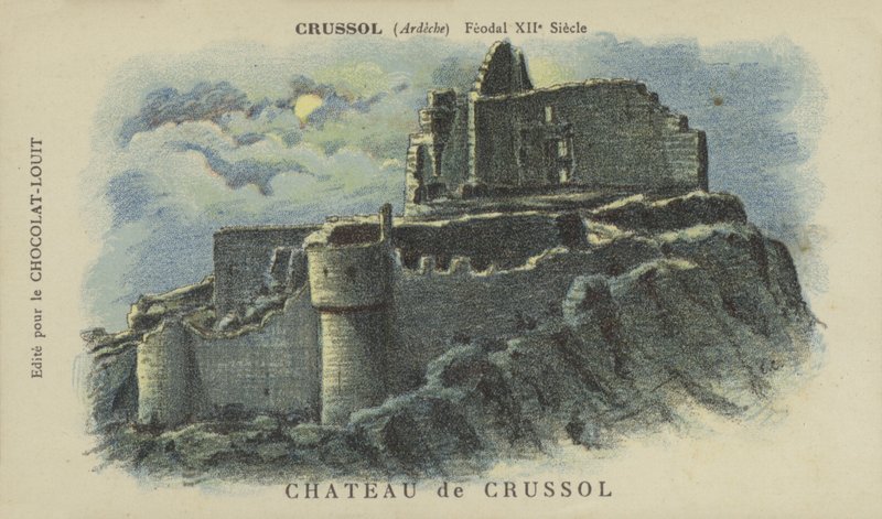 Chateau de Crussol, Crussol, Ardeche alkotó: French School
