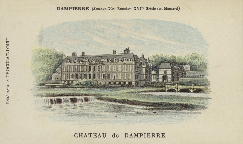 Chateau de Dampierre, Dampierre, Seine-et-Oise alkotó: French School