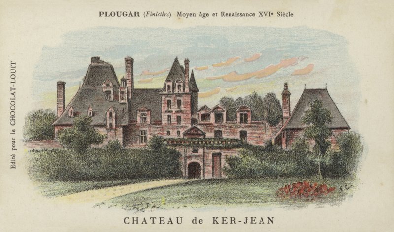 Chateau de Ker-Jean, Plougar, Finistere alkotó: French School