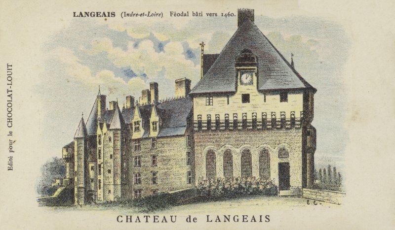 Chateau de Langeais, Langeais, Indre-et-Loire alkotó: French School