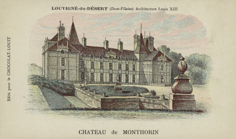 Monthorin kastélya, Louvigne-du-Desert, Ille-et-Vilaine alkotó: French School