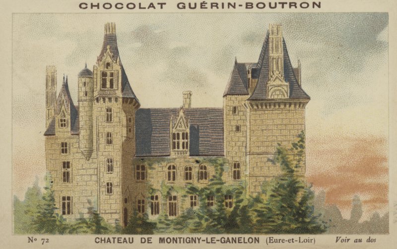 Montigny-le-Ganelon kastélya, Eure-et-Loir alkotó: French School