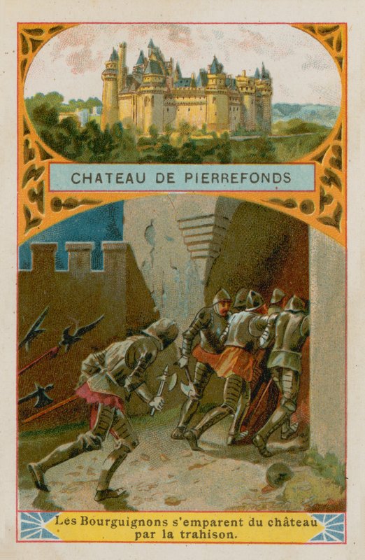 Chateau de Pierrefonds alkotó: French School