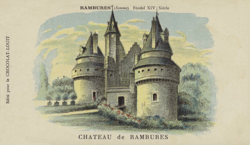 Chateau de Rambures, Rambures, Somme alkotó: French School