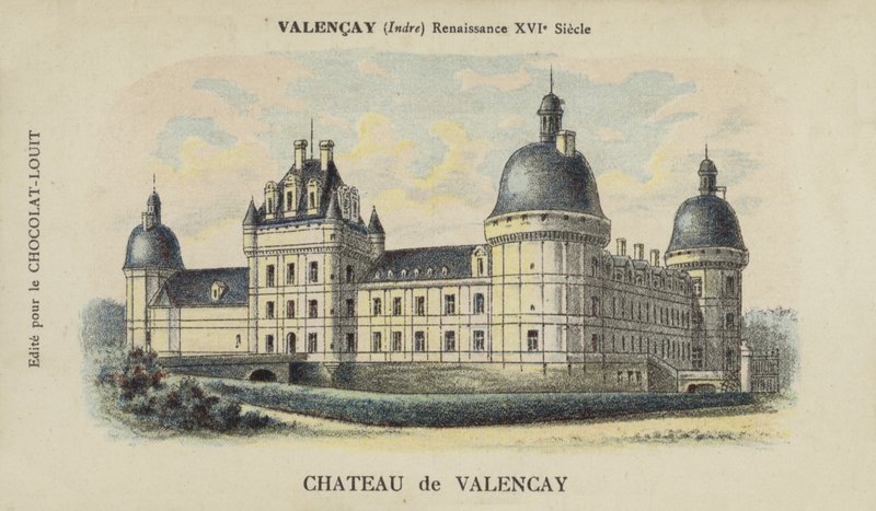 Chateau de Valencay, Valencay, Indre alkotó: French School