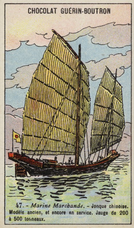 Kínai szemét (chromolitho) alkotó: French School
