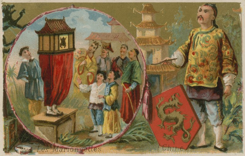Kínai marionettek alkotó: French School