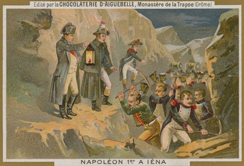 Chocolat dAiguebelle kereskedelmi kártya alkotó: French School