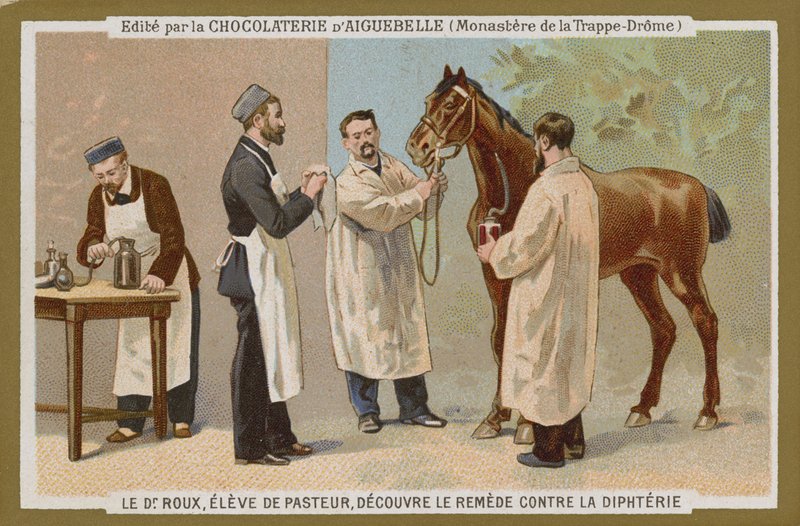 Chocolat dAiguebelle kereskedelmi kártya alkotó: French School