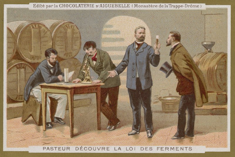 Chocolat dAiguebelle kereskedelmi kártya alkotó: French School