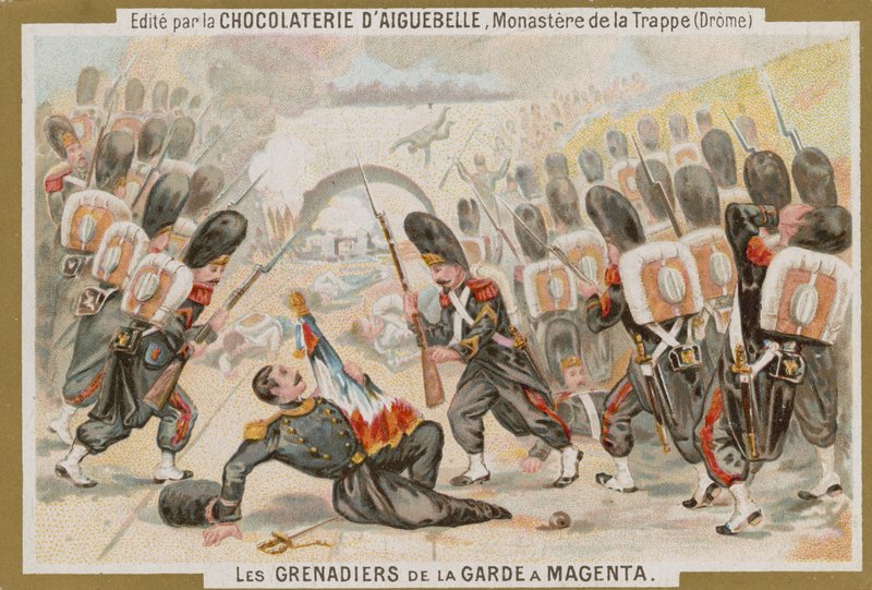 Chocolat dAiguebelle kereskedelmi kártya alkotó: French School