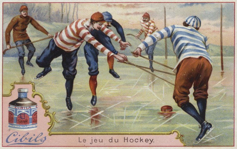 Cibils kártya jégkoronggal alkotó: French School