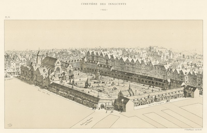 Ártatlanok temetője, 1552 alkotó: French School