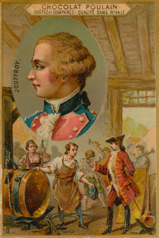 Claude-Francois-Dorothee, Jouffroy dAbbans márki, a 18. századi francia gőzhajó feltalálója alkotó: French School