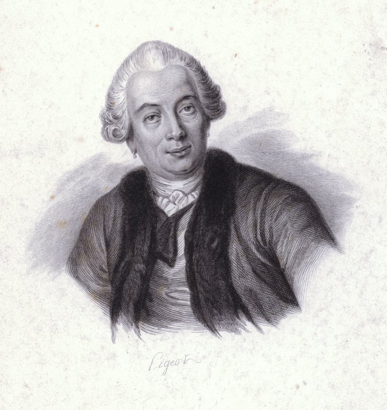 Claude Bourgelat francia állatorvos (metszet) alkotó: French School